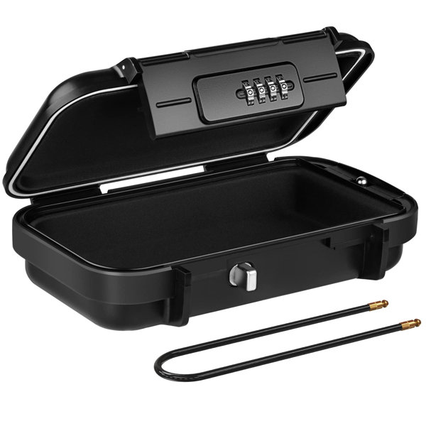 Draper Portable Safe Box Small Travel Safe Combination Waterproof